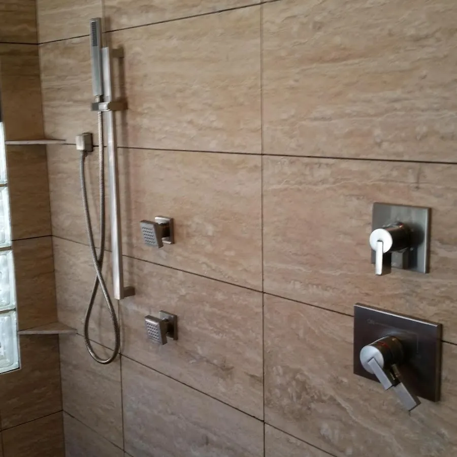 Shower fixture installation for Frozen Pipe Repair in Liberal